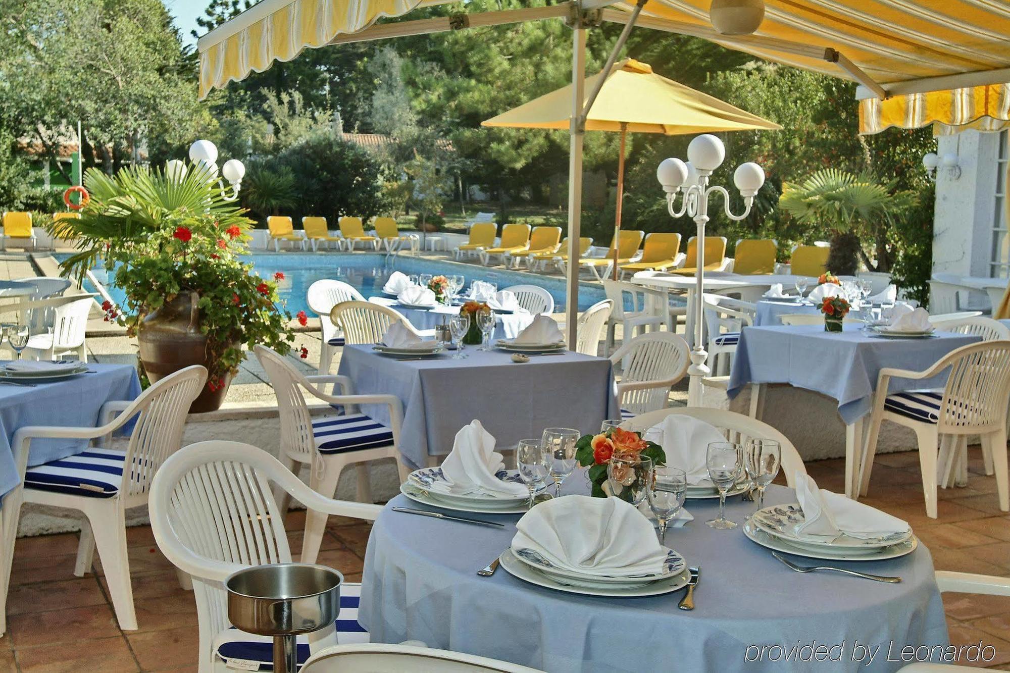 Hotel Les Gollandieres Le Bois-Plage-en-Re Restoran foto